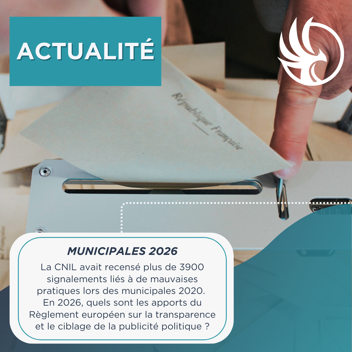 NEWS – Municipales 2026 attention aux données personnelles !